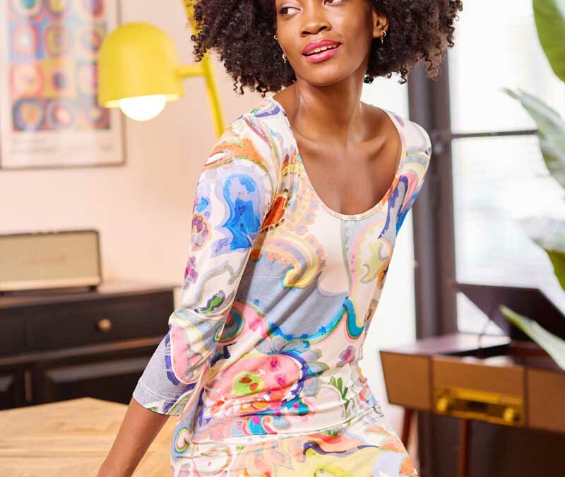 ROBE COURTE MEG-NATHALIE CHAIZE