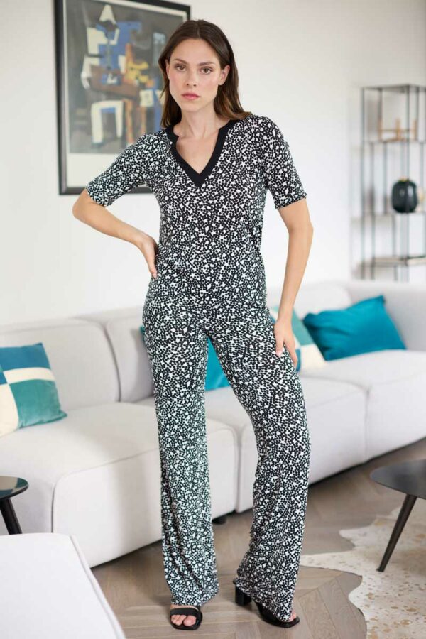 tee-shirt manches courtes femme étoile nathalie chaize prêt à porter à Tarbes Ann'C