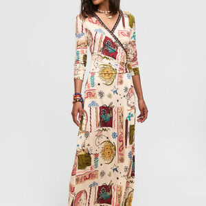 robe bohème à motifs colorées aldo martins ann'c tarbes