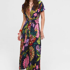robe bohème à motifs colorées aldo martins ann'c tarbes