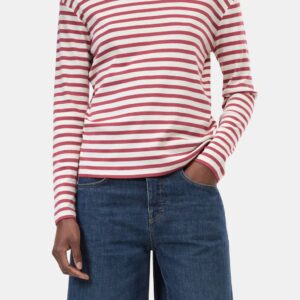 tee-shirt manches longues en coton rayé closed
