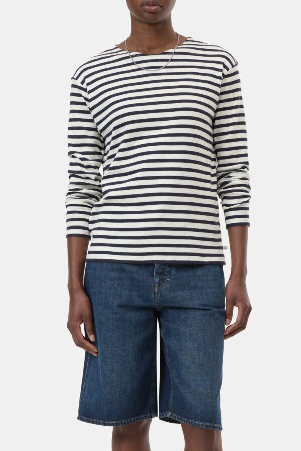 tee-shirt manches longues en coton rayé closed