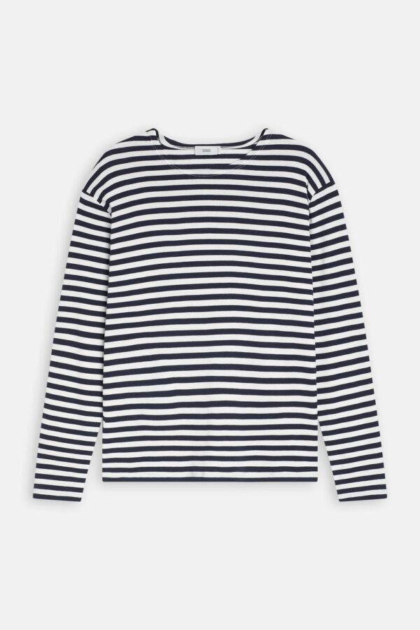 tee-shirt manches longues en coton rayé closed