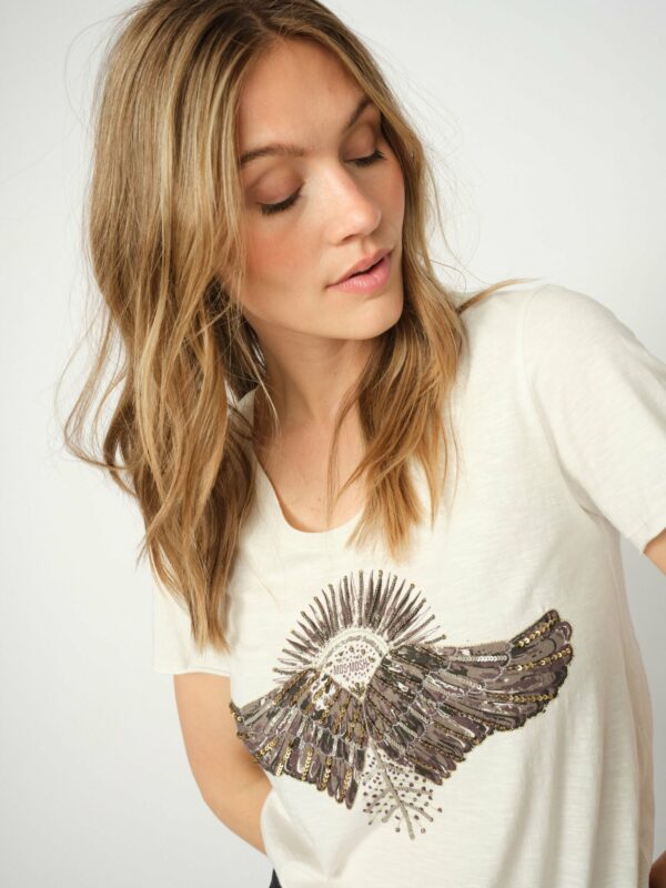 tee-shirt brodé mos mosh ann'c tarbes