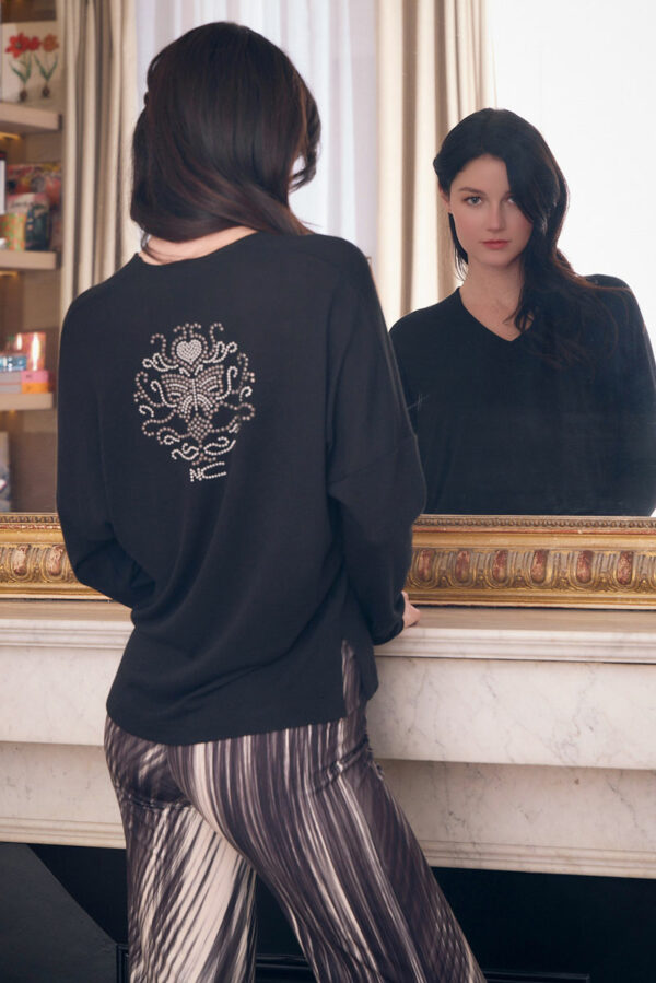 PULL BLAZON NATHALIE CHAIZE COLLECTION AUTOMNE-HIVER 2025 TARBES