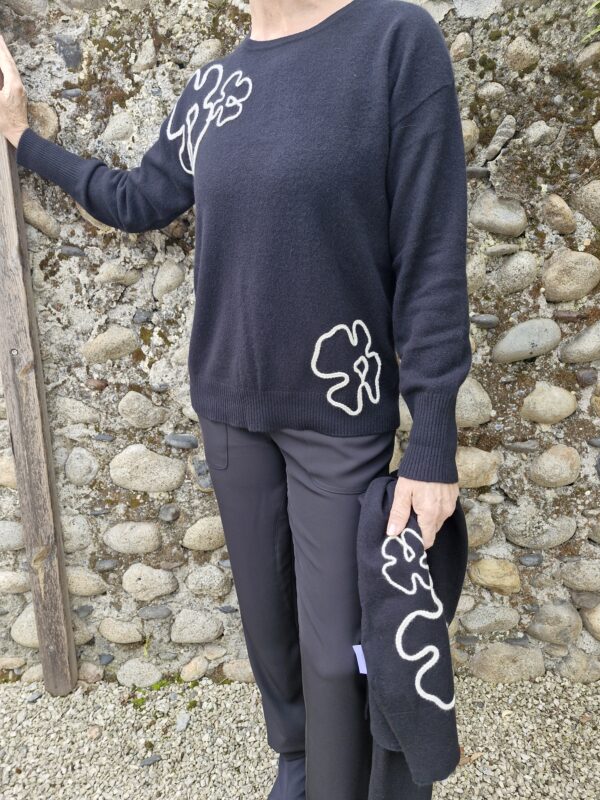 PULL COL ROND CHARMING SMILE CACHEMIRE ANNC TARBES