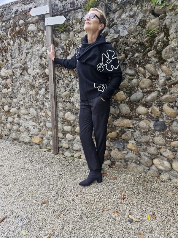 PULL COL ROND CHARMING SMILE CACHEMIRE ANNC TARBES