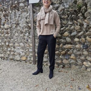 PULL COL ROND CHARMING SMILE CACHEMIRE ANNC TARBES