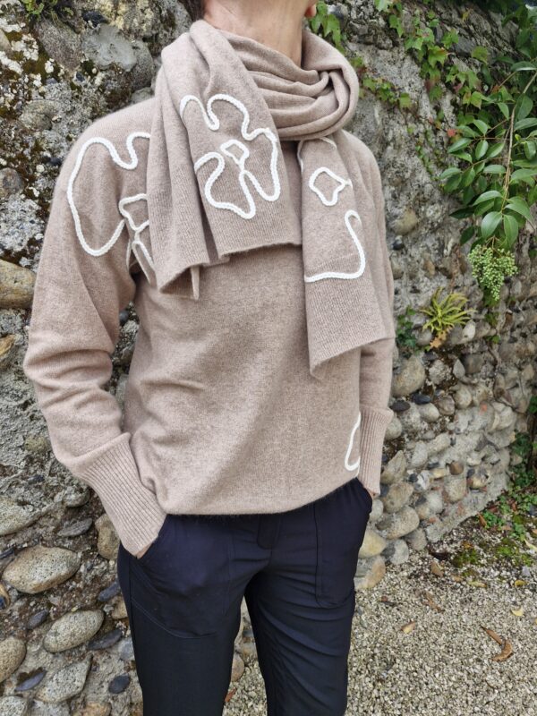PULL COL ROND CHARMING SMILE CACHEMIRE ANNC TARBES