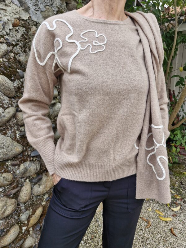 PULL COL ROND CHARMING SMILE CACHEMIRE ANNC TARBES