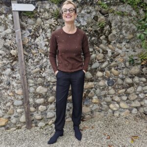 PULL COL ROND CHARMING SMILE CACHEMIRE ANNC TARBES