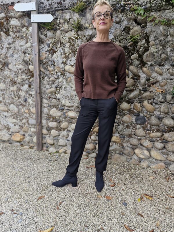 PULL COL ROND CHARMING SMILE CACHEMIRE ANNC TARBES