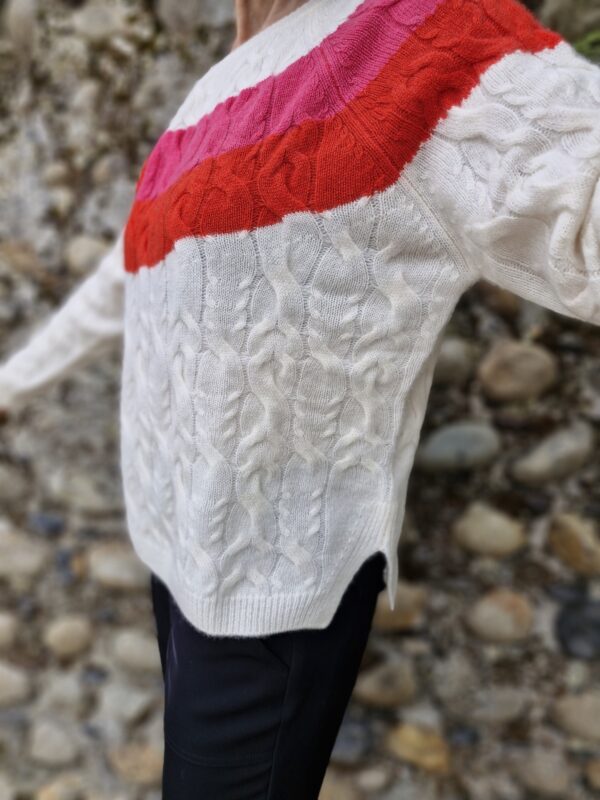 PULL COL ROND CHARMING SMILE CACHEMIRE ANNC TARBES
