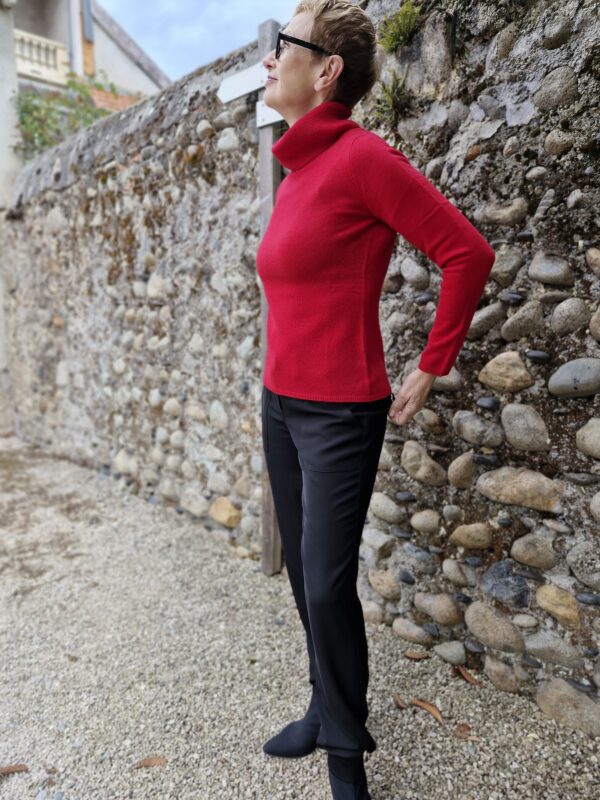 PULL COL ROULÉ CACHEMIRE CHARMING SMILE ANNC TARBES