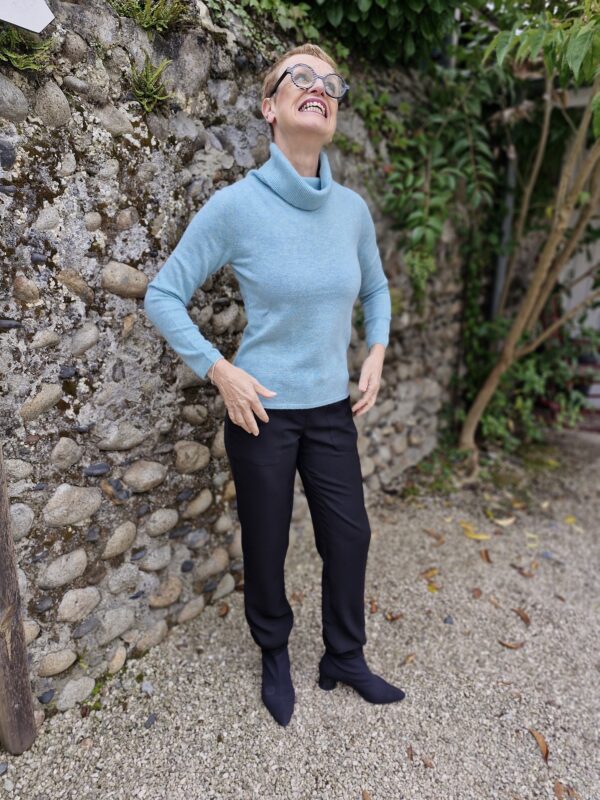 PULL COL ROULÉ CACHEMIRE CHARMING SMILE ANNC TARBES