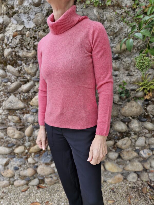 PULL COL ROULÉ CACHEMIRE CHARMING SMILE ANNC TARBES