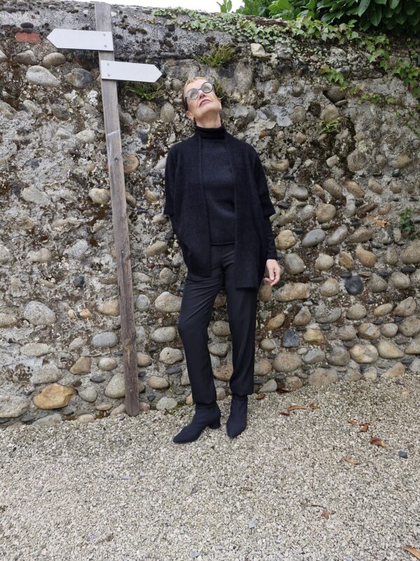Veste courte racoon capuche charming smile cachemire annc tarbes