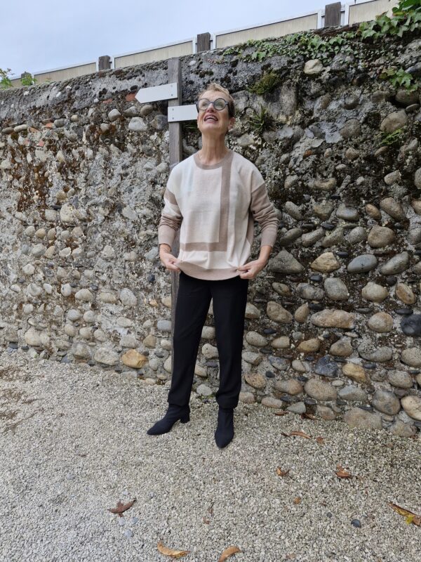 PULL COL ROND CHARMING SMILE CACHEMIRE ANNC TARBES