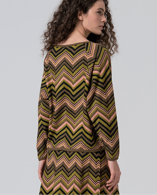 Pull en maille lurex Vert SURKANA ANNC TARBES