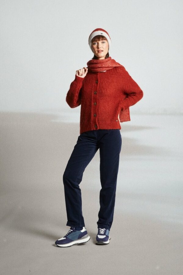 CARDIGAN GROSSES MAILLES-MAT DE MISAINE annc tarbes