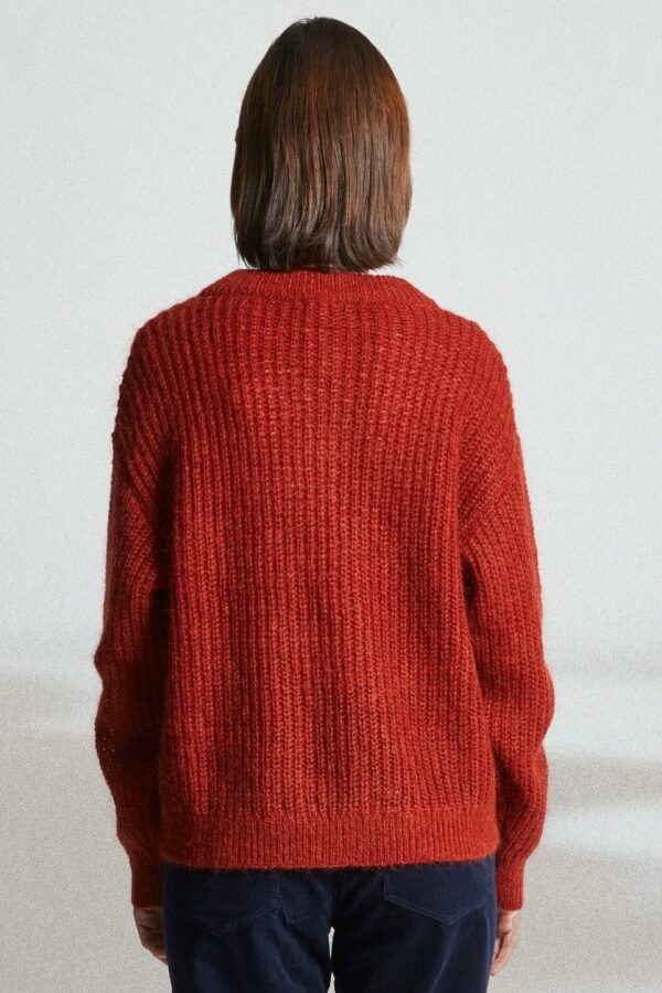 CARDIGAN GROSSES MAILLES-MAT DE MISAINE annc tarbes