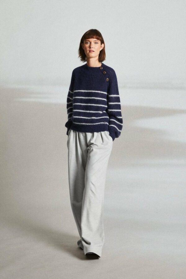 Pull avec boutons épaule TECK ANNC TARBES MAT DE MISAINE