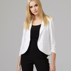 veste ajustée courte blanche joseph ribkoff annc tarbes nouvelle collection 2026