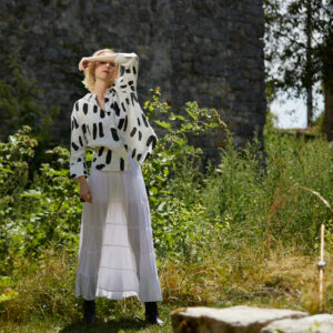 blouse imprimée estheme cachemire annc tarbes