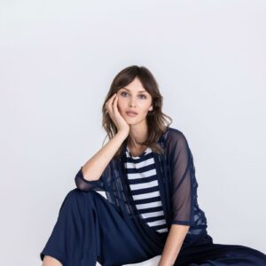 BLOUSE EFFET CACHE COEUR TUZZI ANNC TARBES