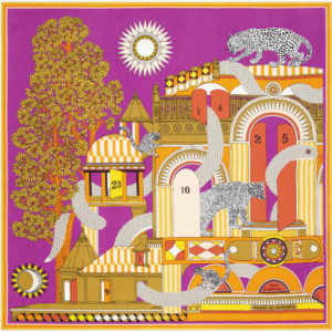 CARRE SOIE TAJ INOUI EDITIONS