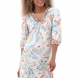 ROBE COURTE IMPRIMÉE K-DESIGN ANNC TARBES