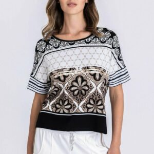 top imprimé tuzzi annc tarbes