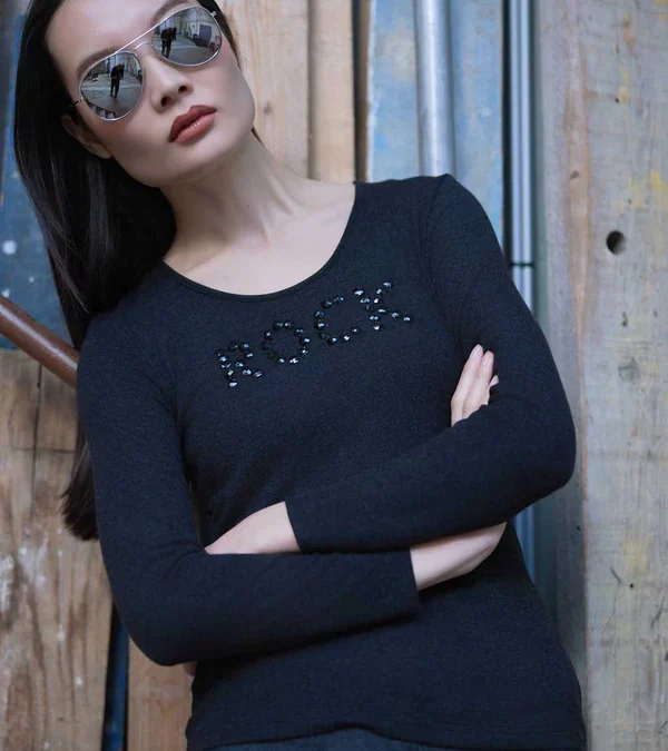 TEE-SHIRT ROCK-NATHALIE CHAIZE