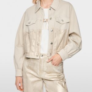 Veste en denim avec finitions dorées marc cain ann'c Tarbes