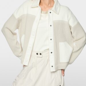 Cardigan avec détails en denim marc cain annc tarbes