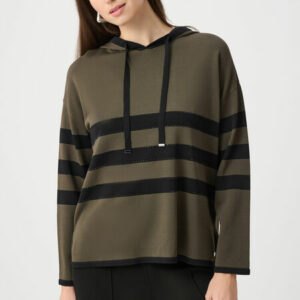 PULL RAYÉ CAPUCHE-JOSEPH RIBKOFF ANNC TARBES