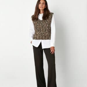 pantalon jersey marron toni dress annc tarbes